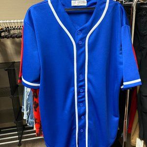 Men's Baseball Jersey Sport Royal blue in Small